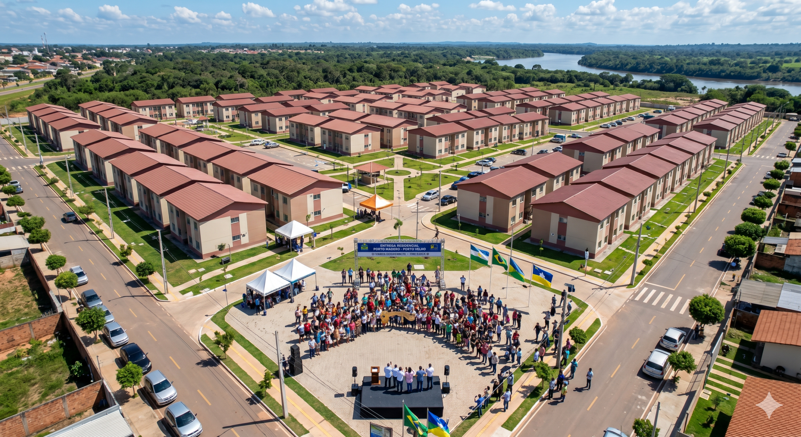 Porto Velho entrega 592 moradias no Porto Madero; déficit habitacional cai para 17,2 mil unidades