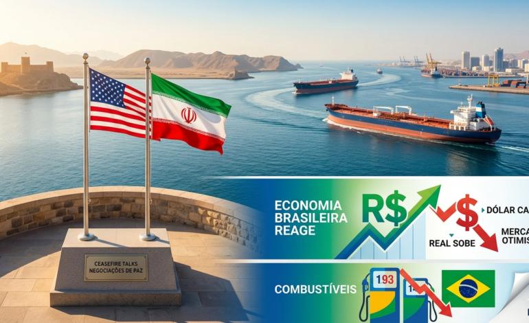 Oriente Médio:cessar-fogo alivia mercados e estabiliza real