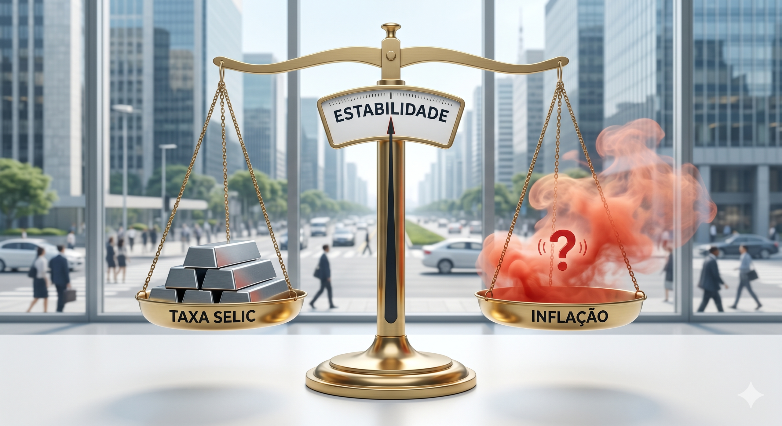 BRASIL: Banco Central mantém taxa Selic e sinaliza alta “cautela” pro 2º semestre