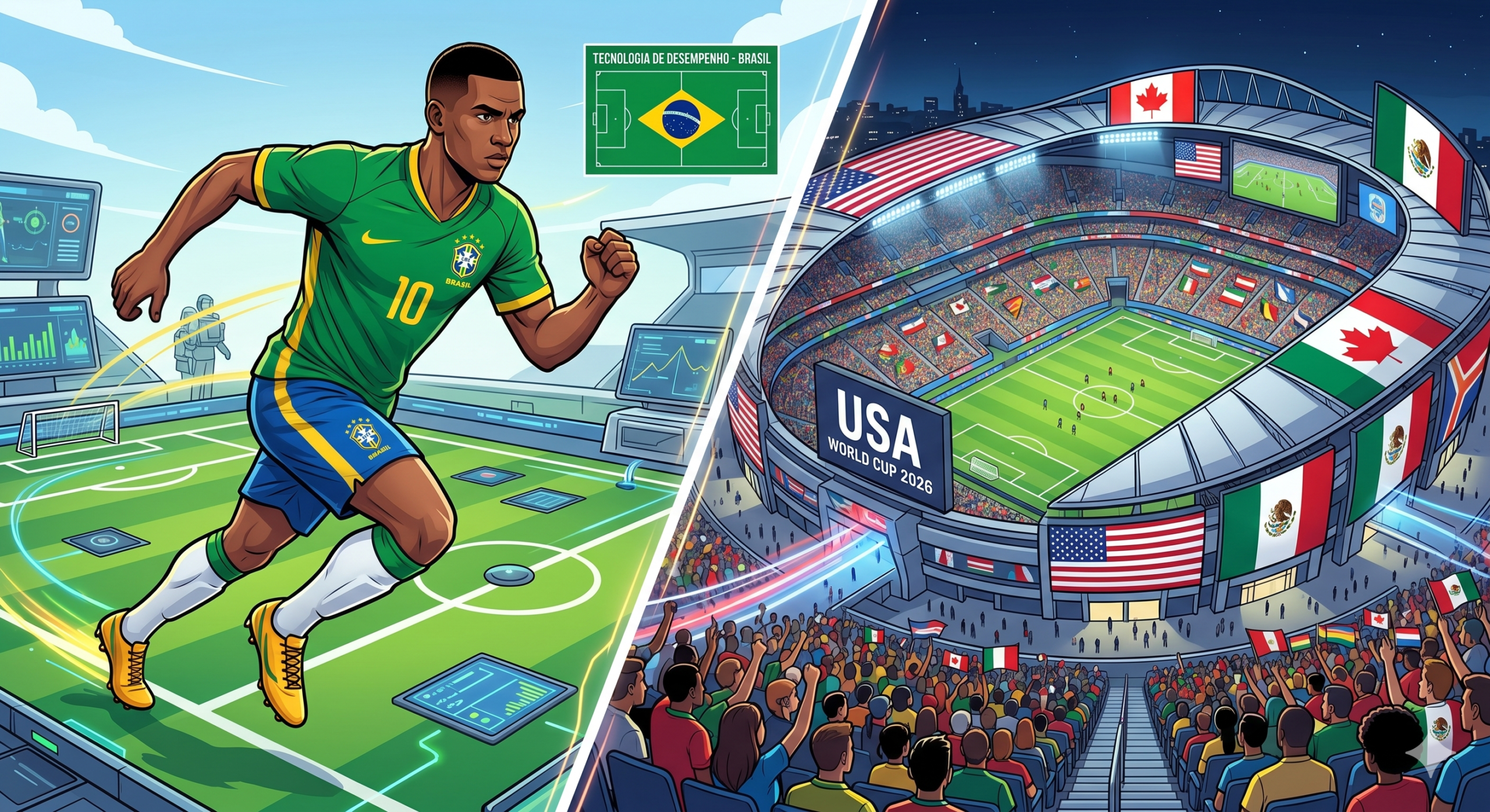 Prévia da Copa do Mundo 2026: Seleções iniciam últimos testes em solo norte-americano