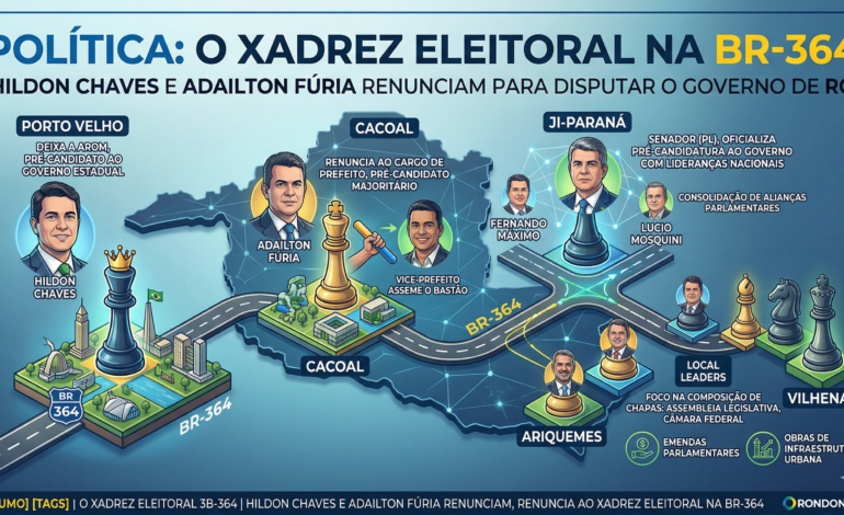 Política: o xadrez eleitoral na BR-364