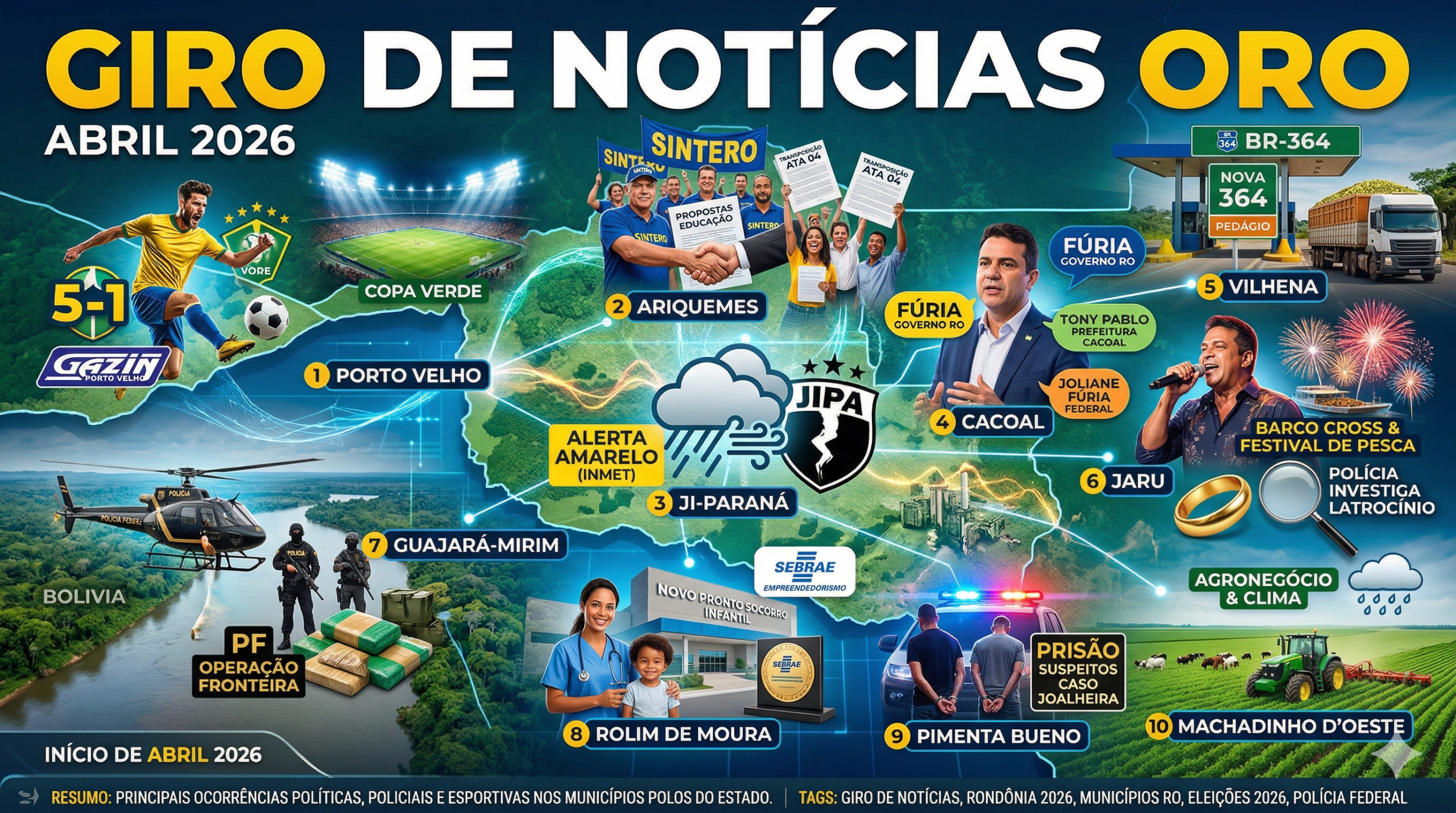 GIRO de notícias dOrondoniense