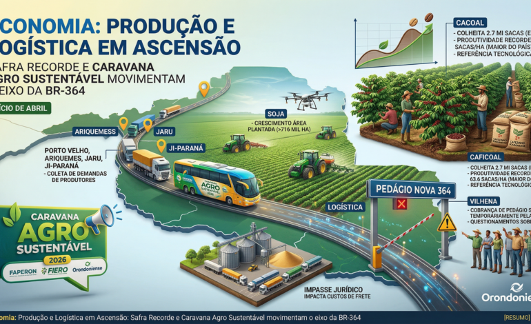 Economia: Produção e Logística em Ascensão