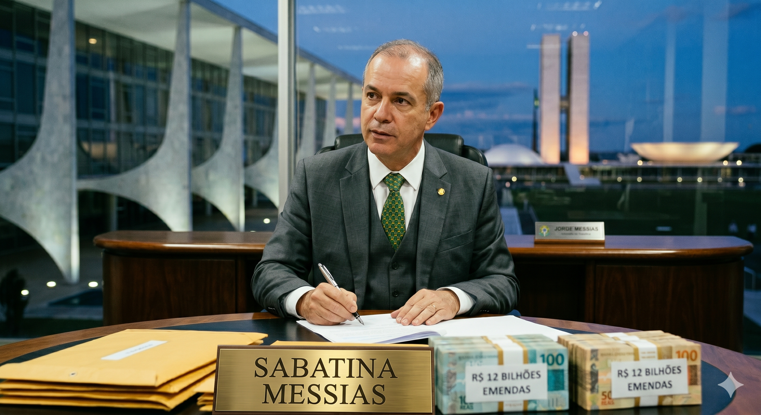 Governo empenha R$ 12 bi em emendas para sabatina ao STF.
