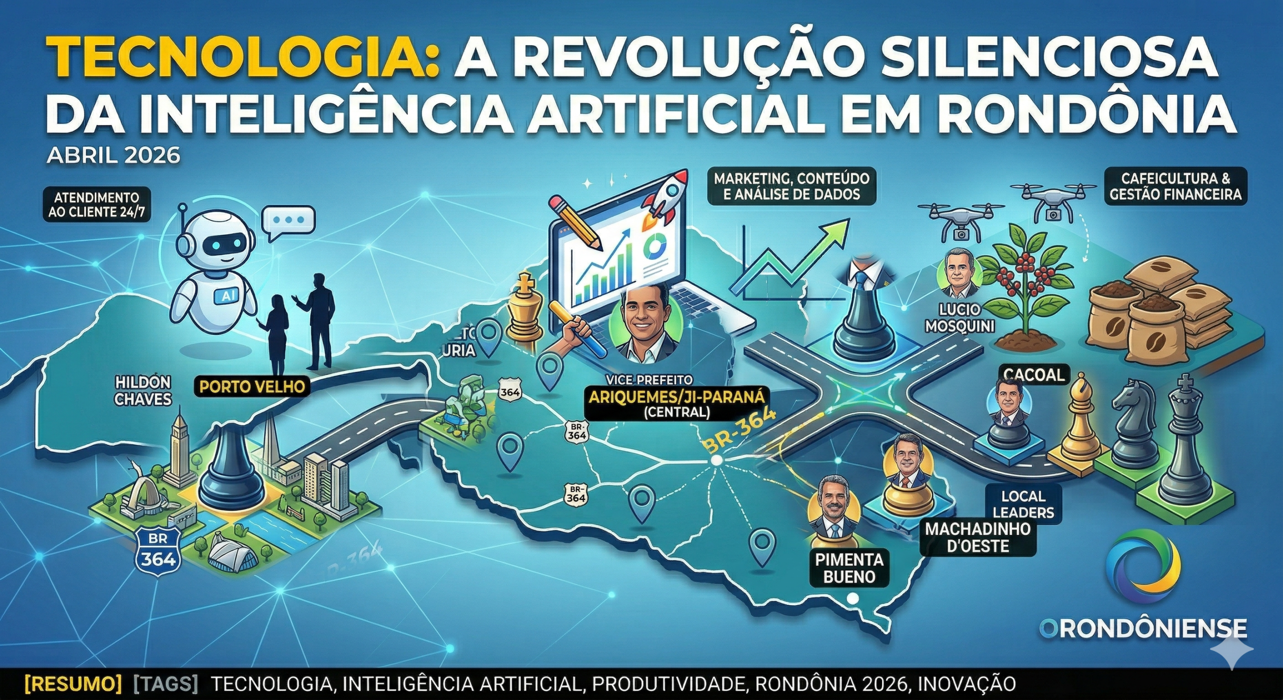 Tecnologia: A Revolução Silenciosa da Inteligência Artificial em Rondônia