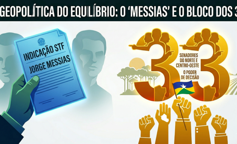 O Messias e o “Caminho da Cruz” no Senado: O Bloco de 33 e a resistência(ou resiliência) de Alcolumbre que podem vetar o novo Ministro