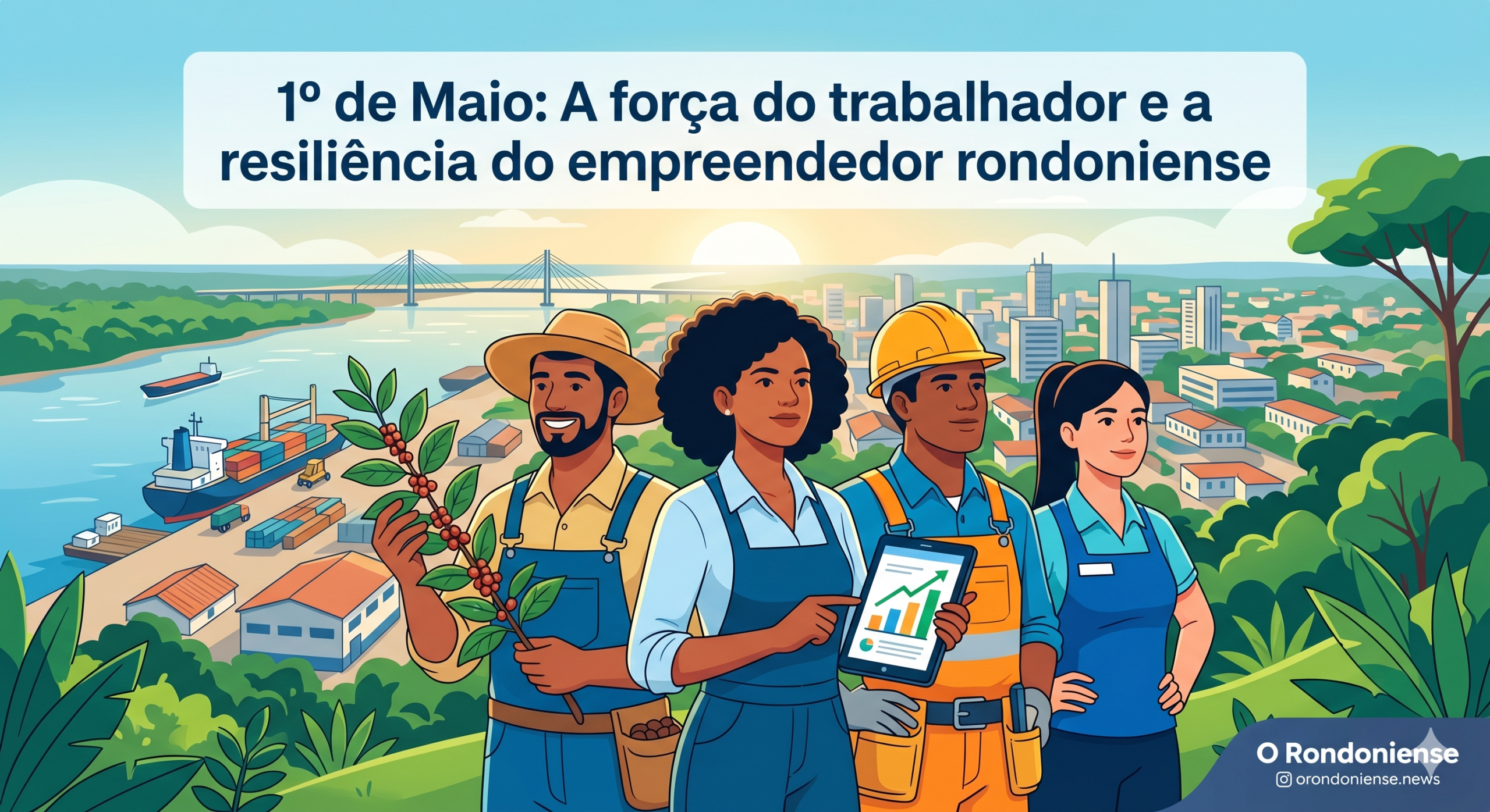 1º de Maio: A força do trabalhador que move o Brasil