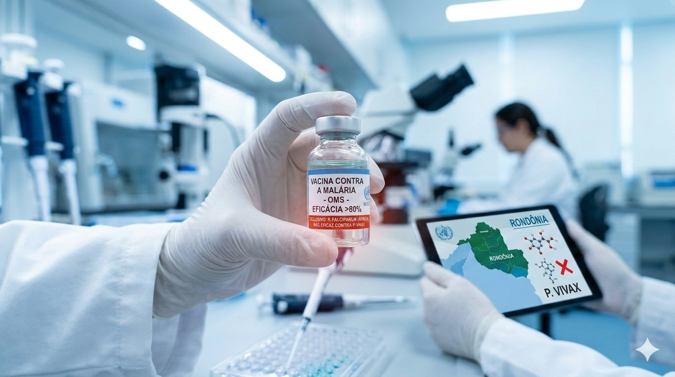 Nova vacina contra malária é aprovada pela OMS, mas não funciona no Brasil