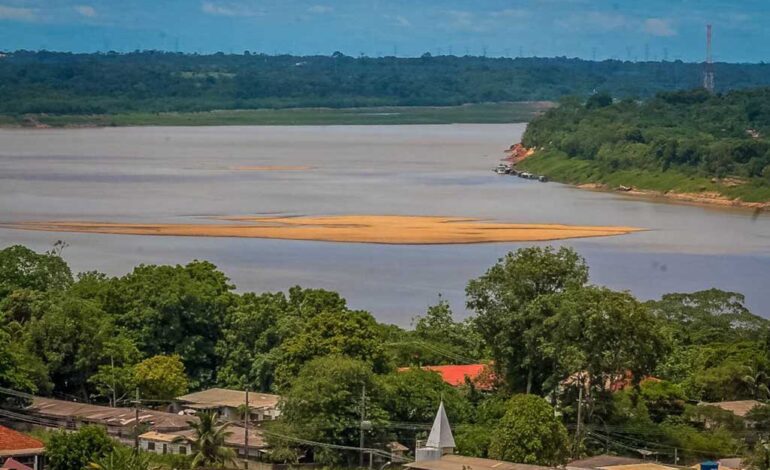 Rondônia está em alerta com redução do nível do rio Madeira